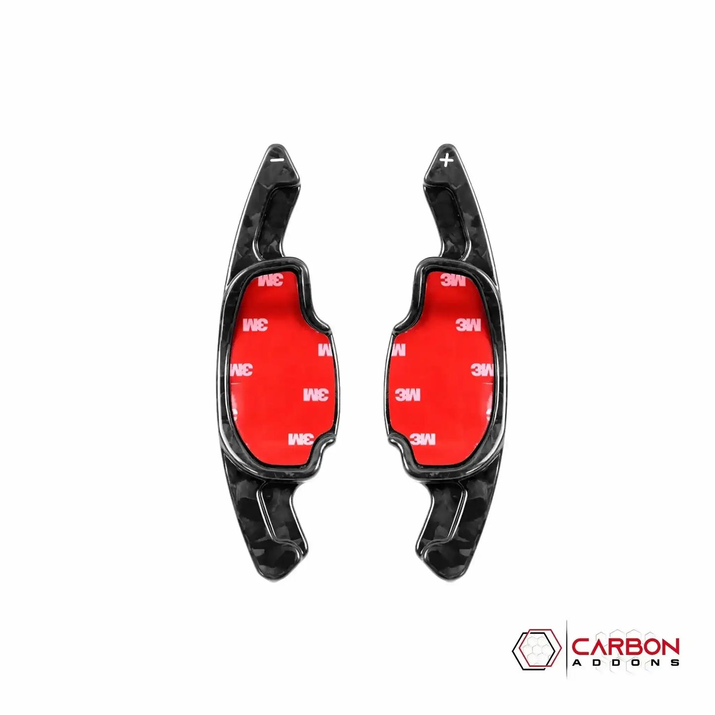 Real Carbon Fiber Paddle Shifter Extensions | 2012-2015 Chevy Camaro (5th Gen)