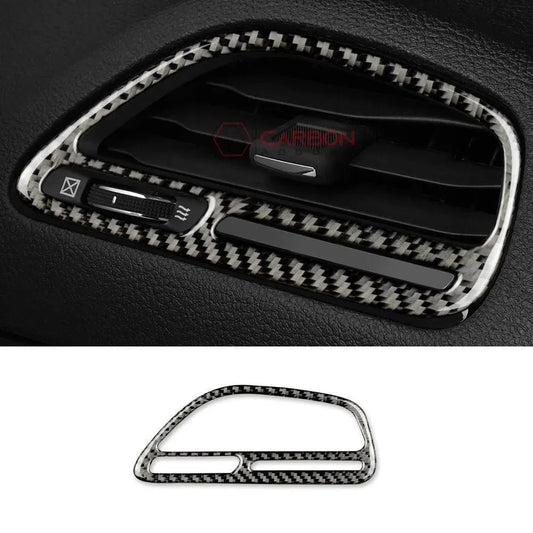 Carbon Fiber Passenger Air Vent Overlay for Dodge Challenger 2015-2023