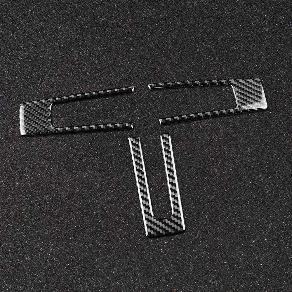 Mustang 2010-2014 Carbon Fiber Steering Wheel Trim Interior Overlay