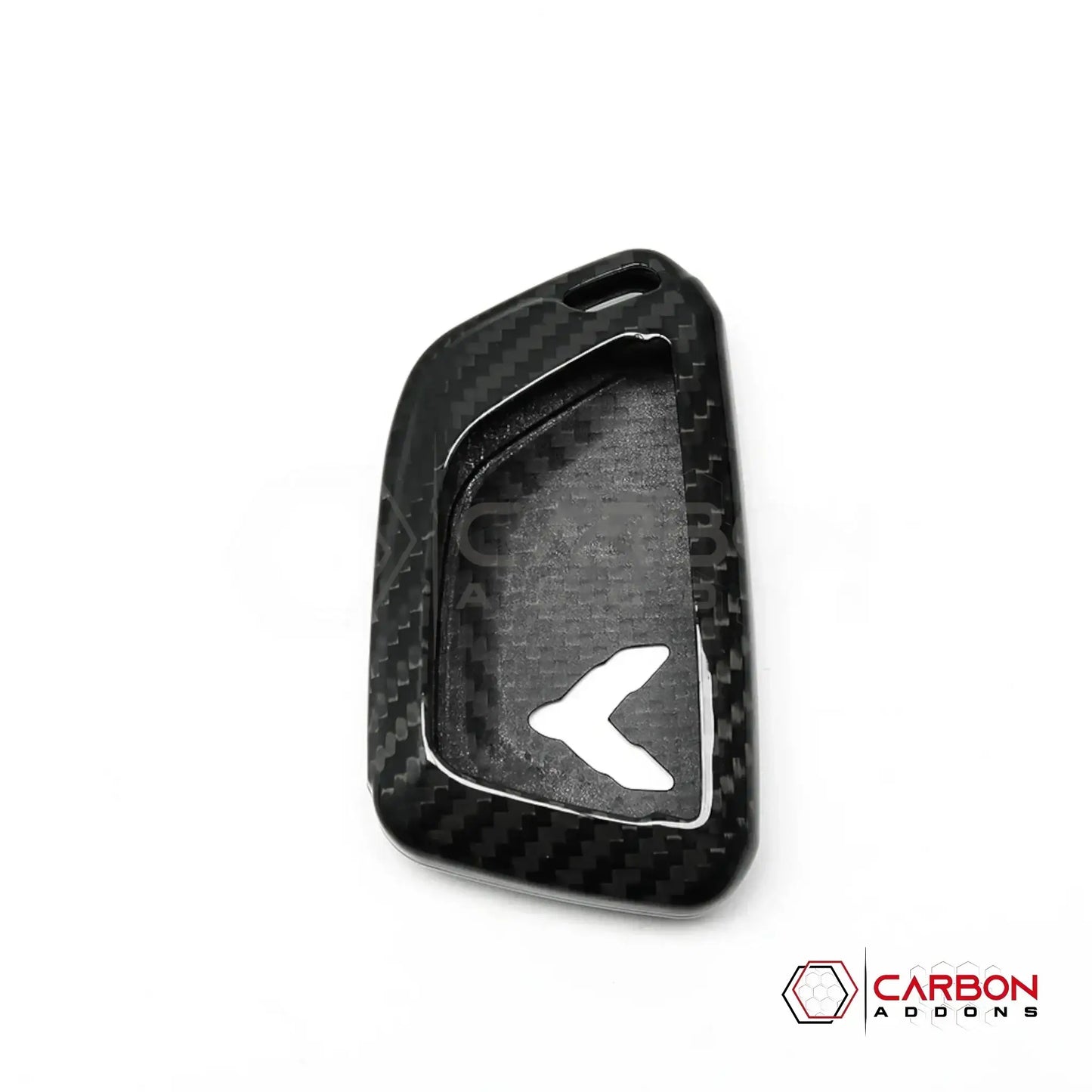 C8 Corvette Real Carbon Fiber Key Fob Cover | Black, Red, Blue & Forged Carbon (2020–2026)