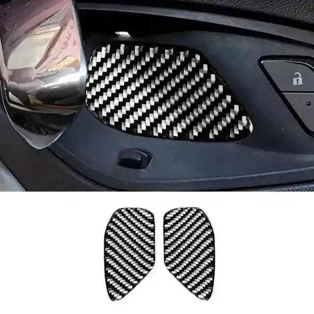 Chevrolet Camaro 2016-2024 Real Carbon Fiber Interior Door Handle Overlay
