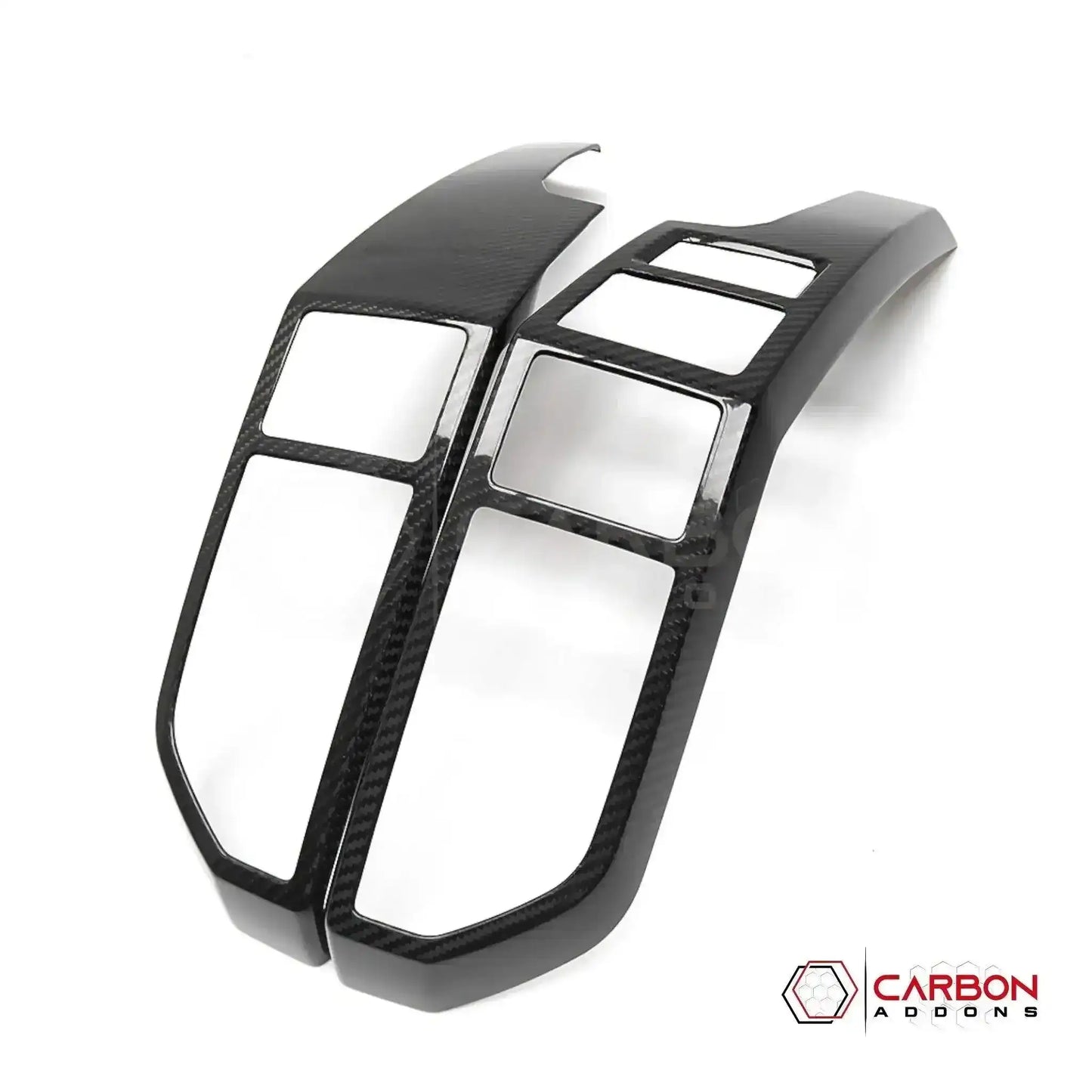 Real Carbon Fiber Center AC Vent Trim Cover For F150 2015-2020 Dashboard