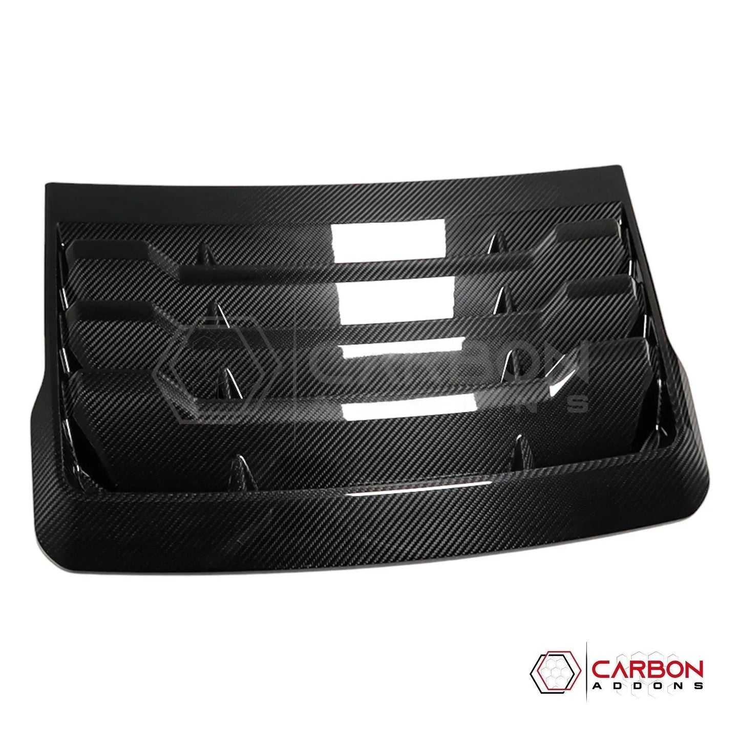 F150 2015-2020 Hood Vent Hard Carbon Fiber Cover