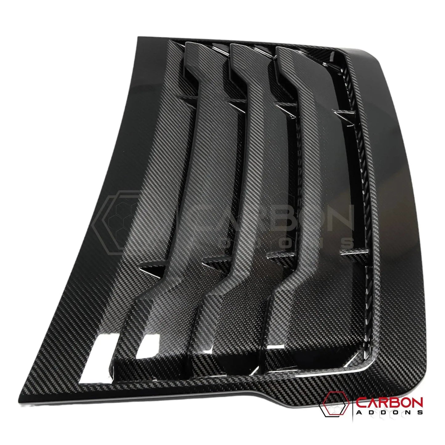 F150 Raptor 2015-2020 Hood Vent Hard Carbon Fiber Cover