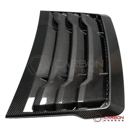 F150 Raptor 2015-2020 Hood Vent Hard Carbon Fiber Cover