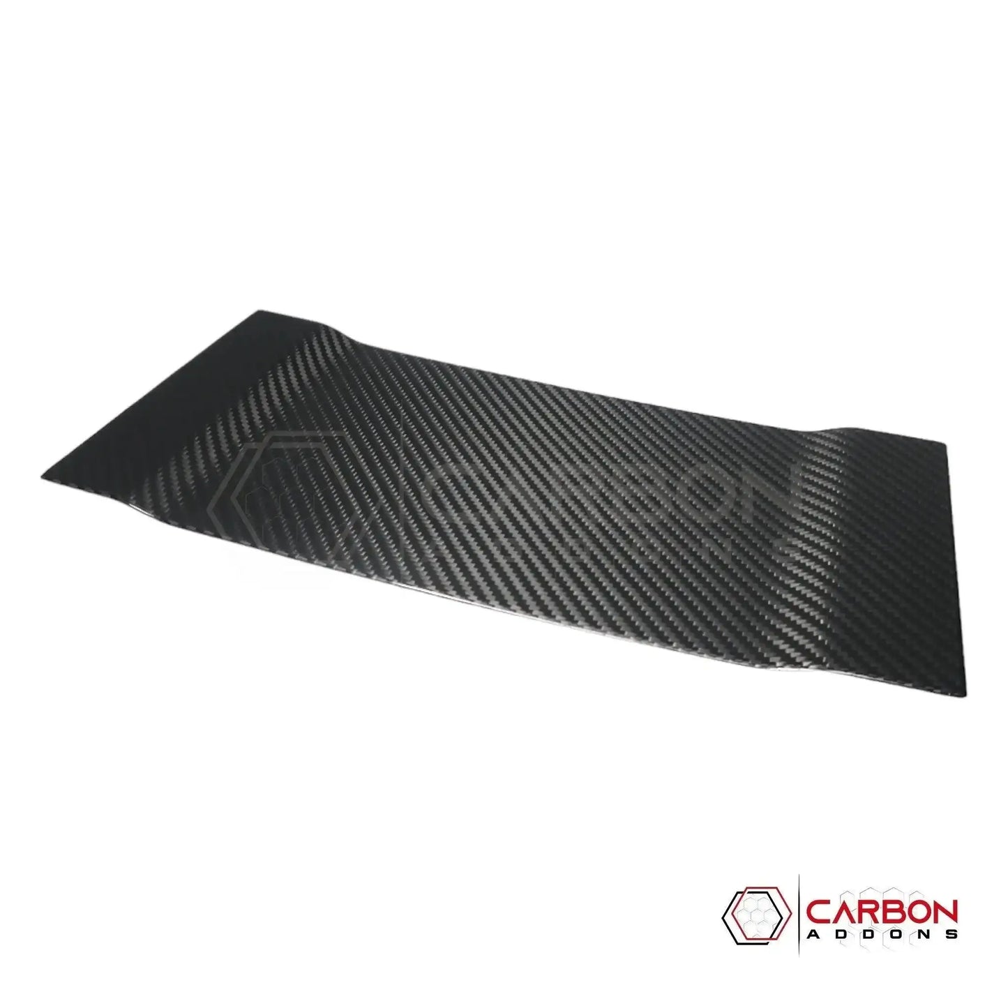 Real Carbon Fiber Wireless Charger & Coin Tray Cover for 2021+ Ford F-150