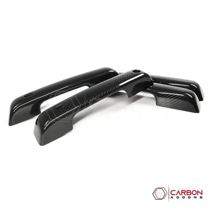 Real Carbon Fiber Exterior Door Handle Covers for 2021+ Ford F-150