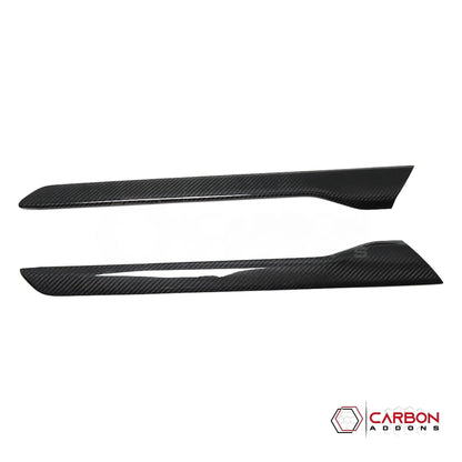 2019+ RAM 1500/TRX/RHO Center Console Side Trim Hard Carbon Fiber Cover