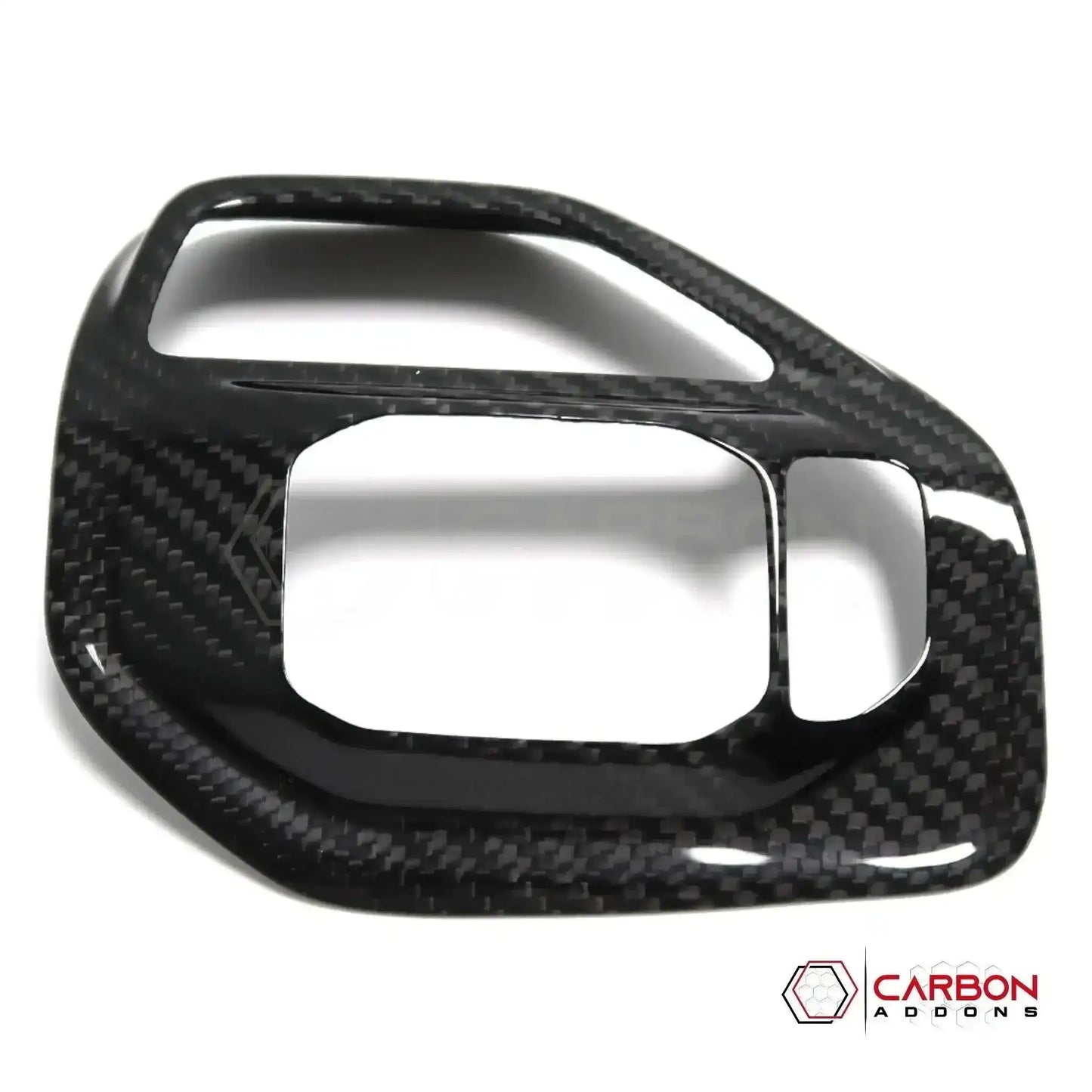2019+ RAM 1500 TRX/RHO Driving Mode Selector Button Trim Hard Carbon Fiber Cover