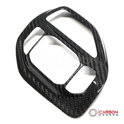 2019+ RAM 1500 TRX/RHO Driving Mode Selector Button Trim Hard Carbon Fiber Cover