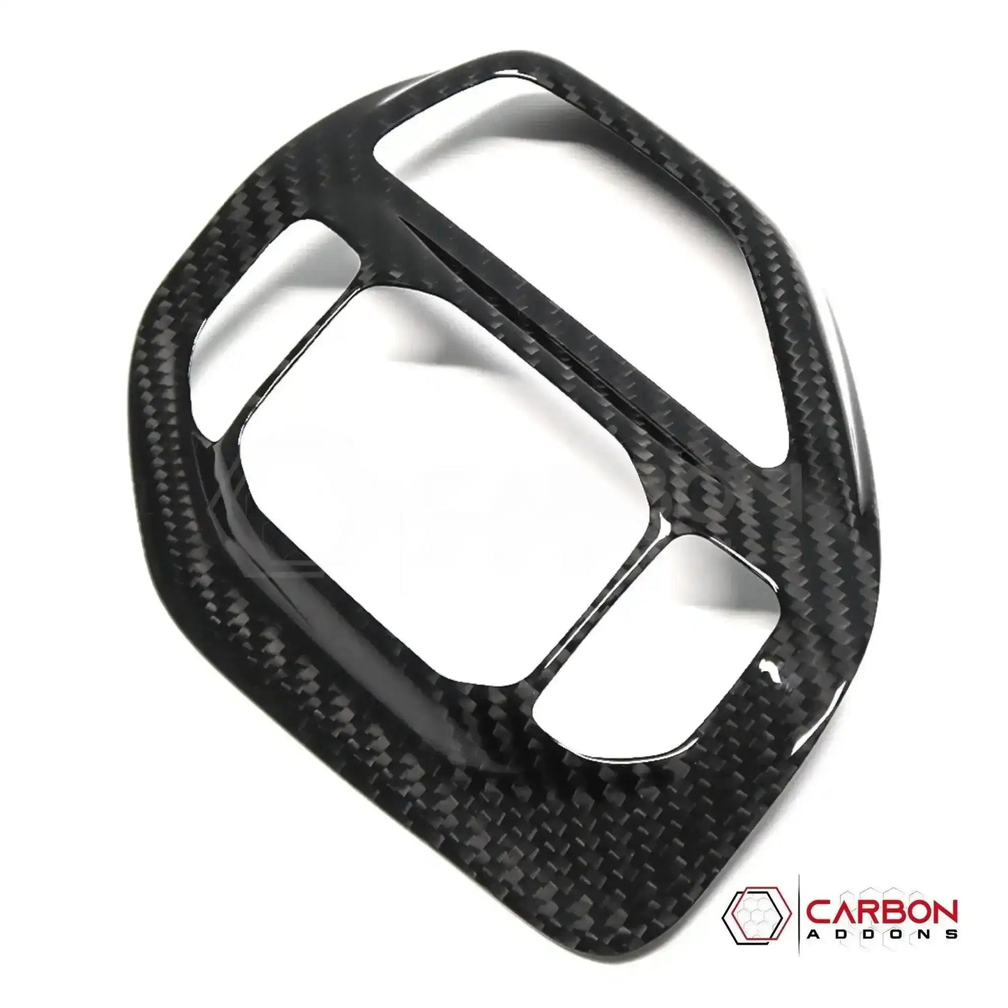 2019+ RAM 1500 TRX/RHO Driving Mode Selector Button Trim Hard Carbon Fiber Cover