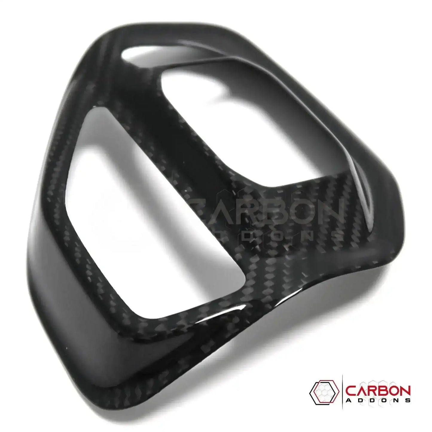2019+ RAM 1500 TRX/RHO Driving Mode Selector Button Trim Hard Carbon Fiber Cover