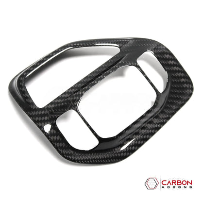 2019+ RAM 1500 TRX/RHO Driving Mode Selector Button Trim Hard Carbon Fiber Cover