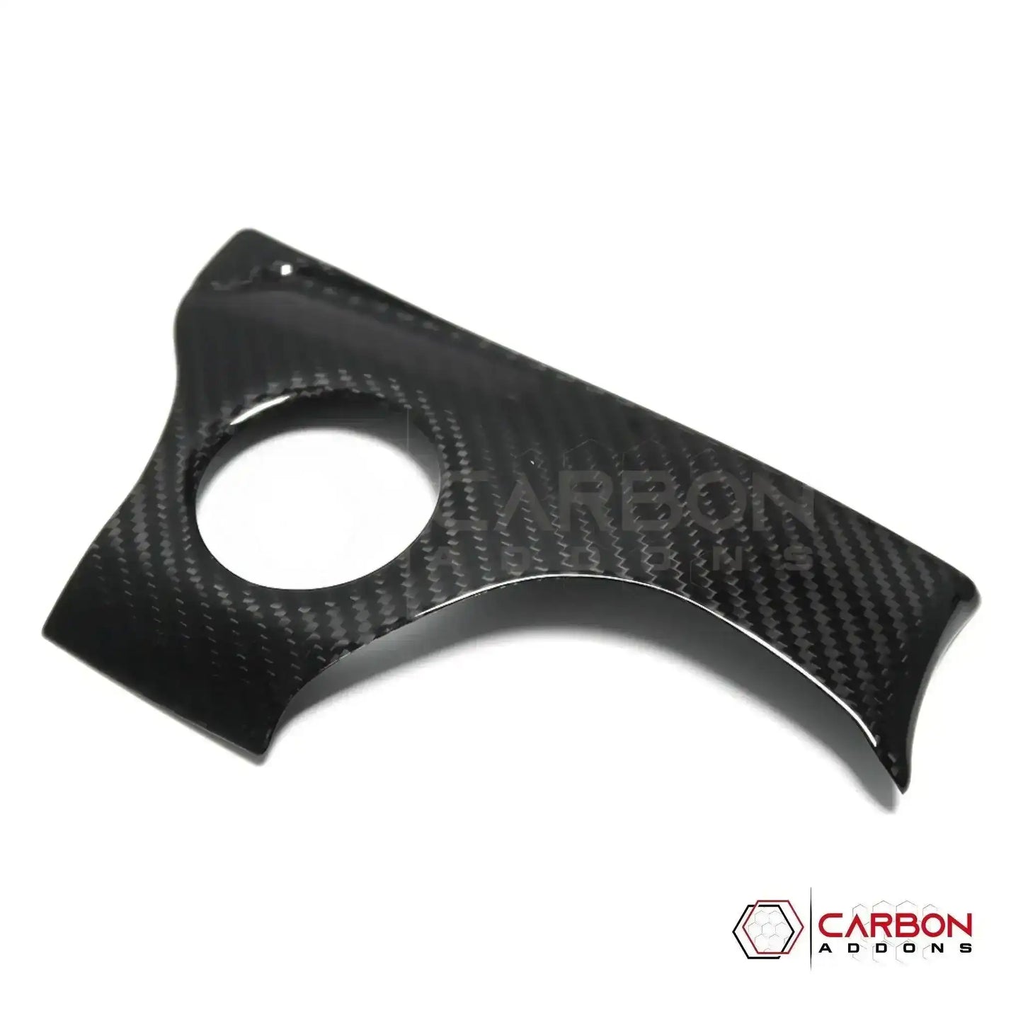 2019+ RAM 1500/TRX/RHO Engine Start Stop Button Surround Trim Hard Carbon Fiber Cover