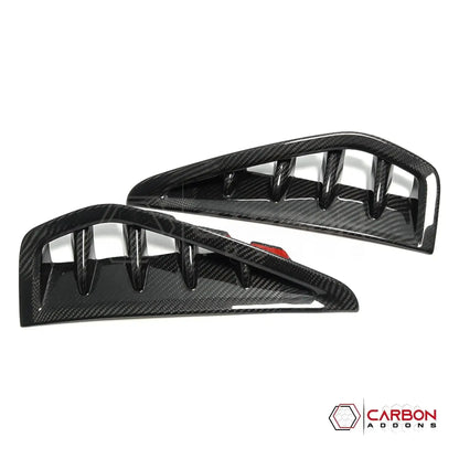 RAM TRX/RHO 2021+ Exterior Fender Vents Hard Carbon Fiber Covers