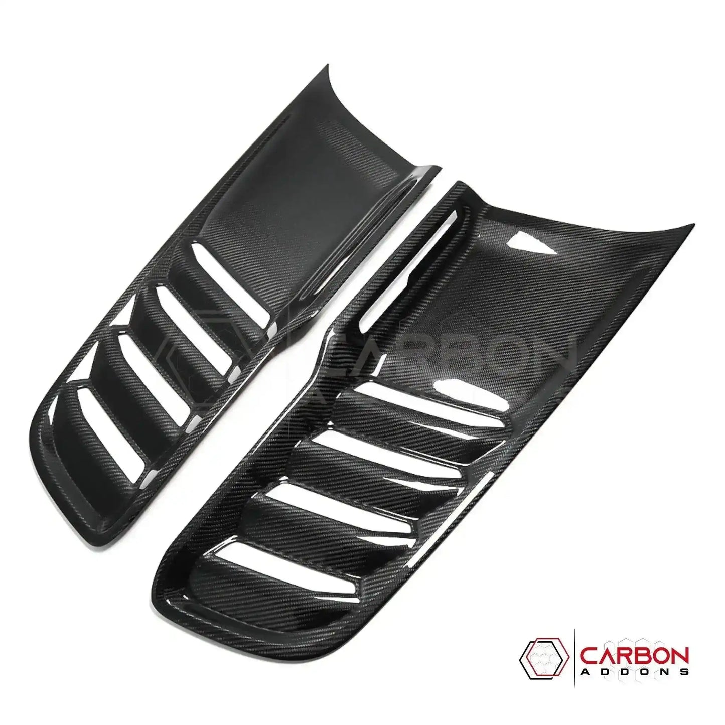 RAM TRX 2021-2024 Hood Side Vents Trim Hard Carbon Fiber Cover