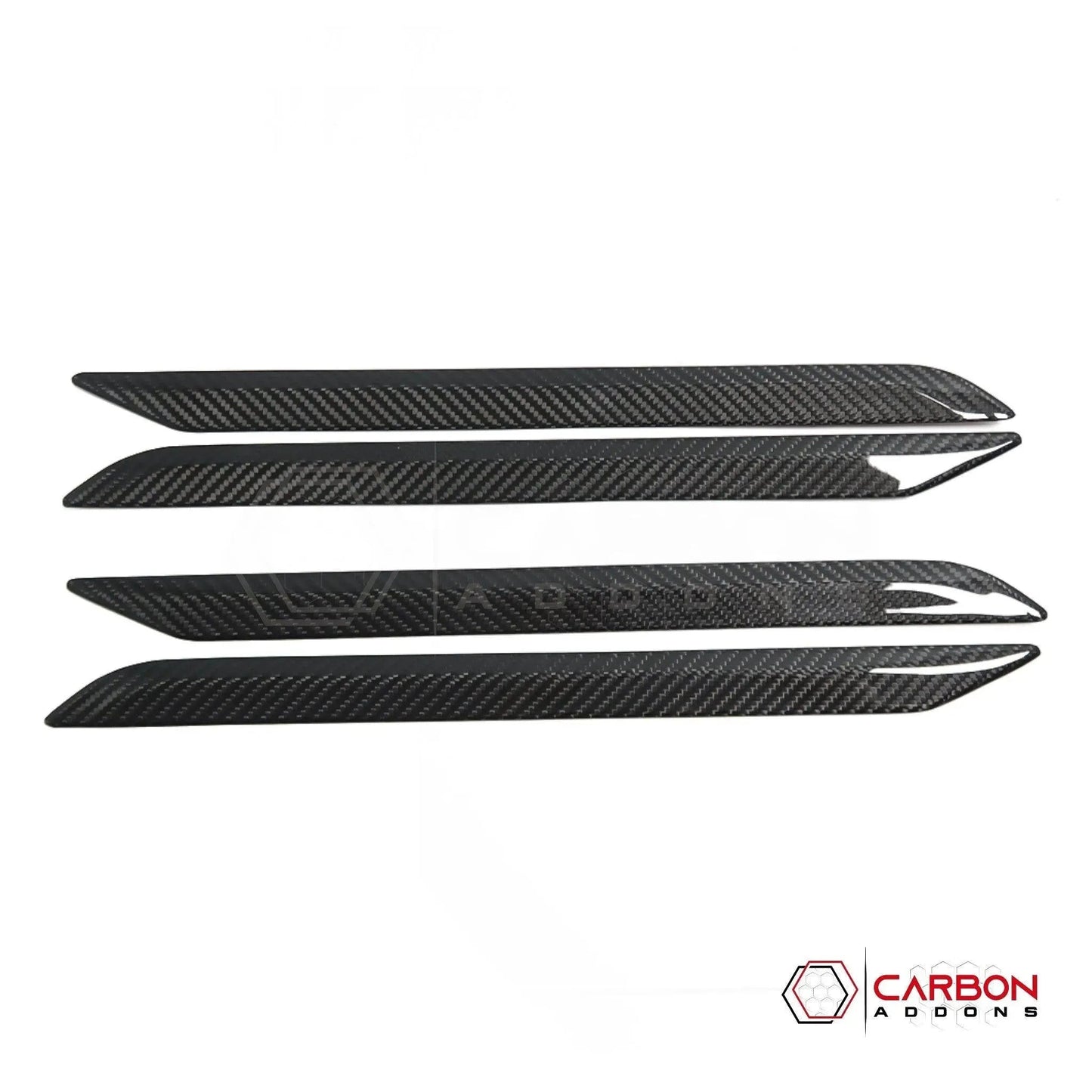 2019+ RAM 1500/TRX/RHO Interior Door Panel Trim Hard Carbon Fiber Cover