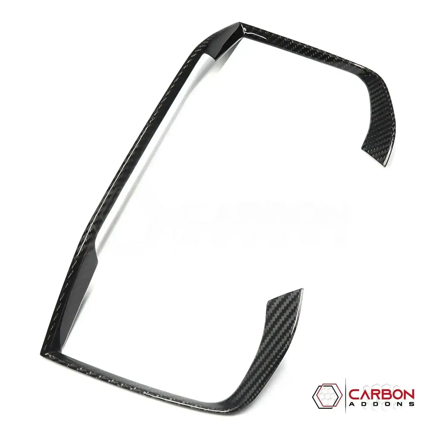 2019+ RAM 1500/TRX Interior Rear AC Vent Trim Hard Carbon Fiber Cover