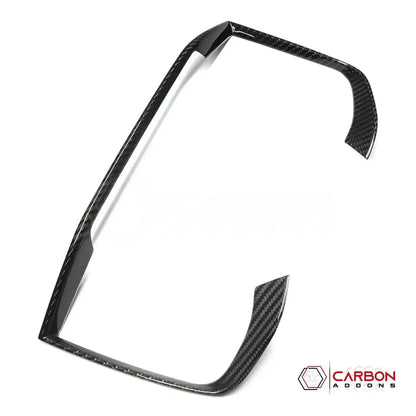 2019+ RAM 1500/TRX Interior Rear AC Vent Trim Hard Carbon Fiber Cover