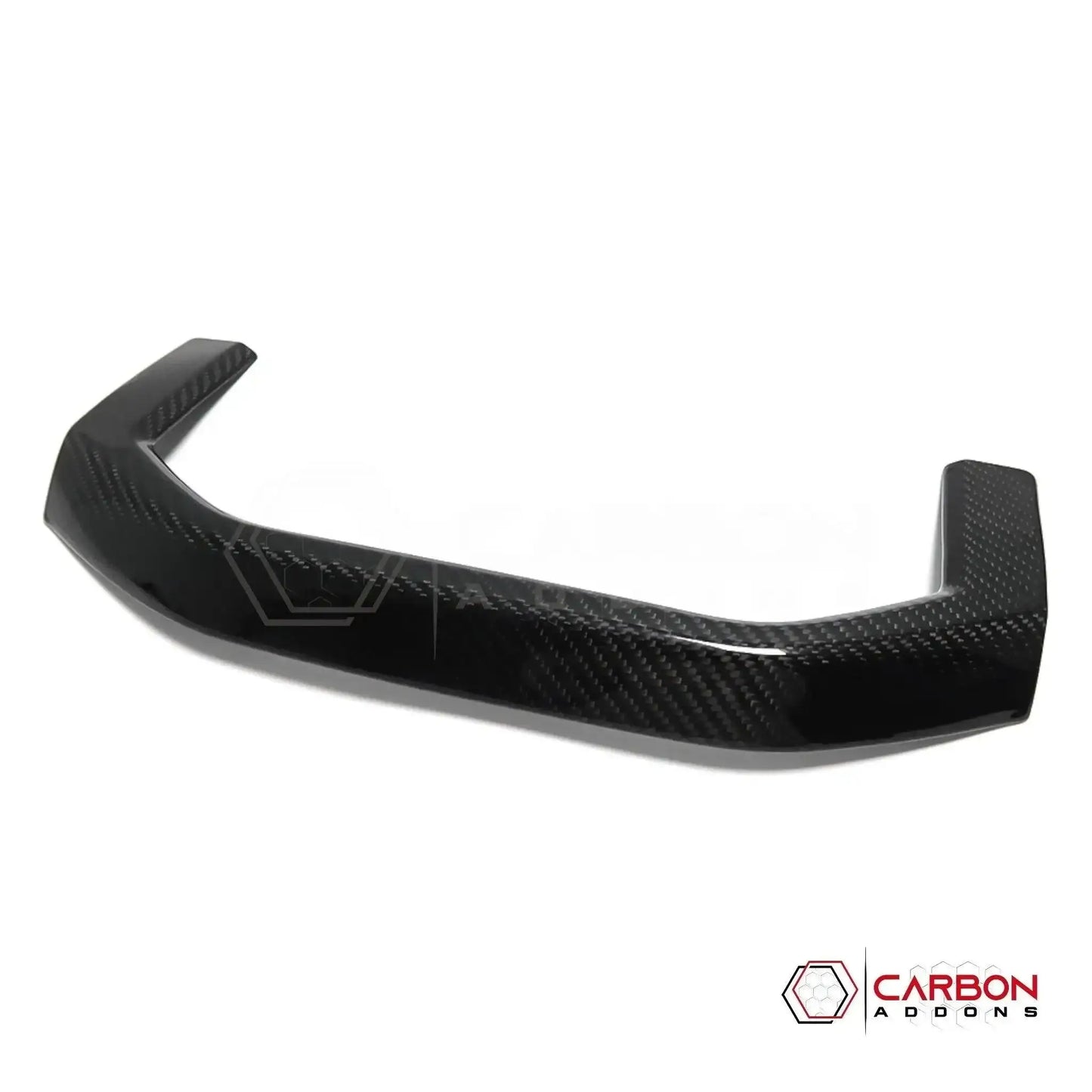 2019+ RAM 1500/TRX/RHO Interior Rear Cup Holder Trim Hard Carbon Fiber Cover