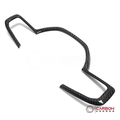 2019+ RAM 1500/TRX/RHO Steering Wheel Button Trim Hard Carbon Fiber Cover
