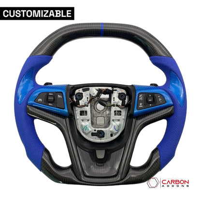 [Complete] Custom Carbon Fiber Steering Wheel For 2012-2015 Chevy Camaro