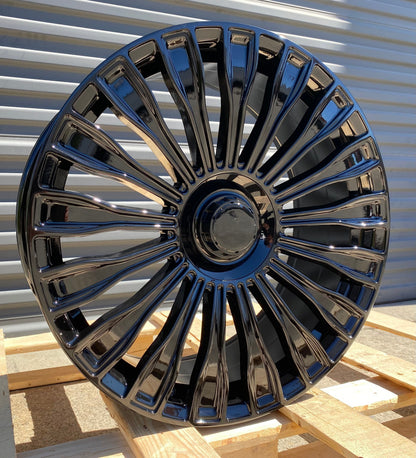 MB17 20x9.5 5x112 +40 66.6 Gloss Black