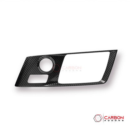 Corvette C7 Carbon Fiber Central Gear Shift Panel Trim Cover | 2014-2019 Chevrolet Corvette C7