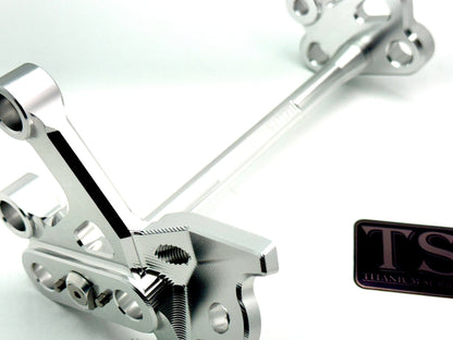 Custom CNC Aluminum Footpeg Bracket Assembly E-Ride Pro