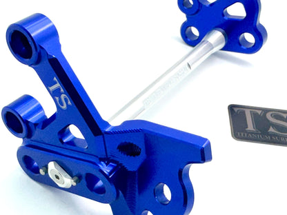 Custom CNC Aluminum Footpeg Bracket Assembly E-Ride Pro