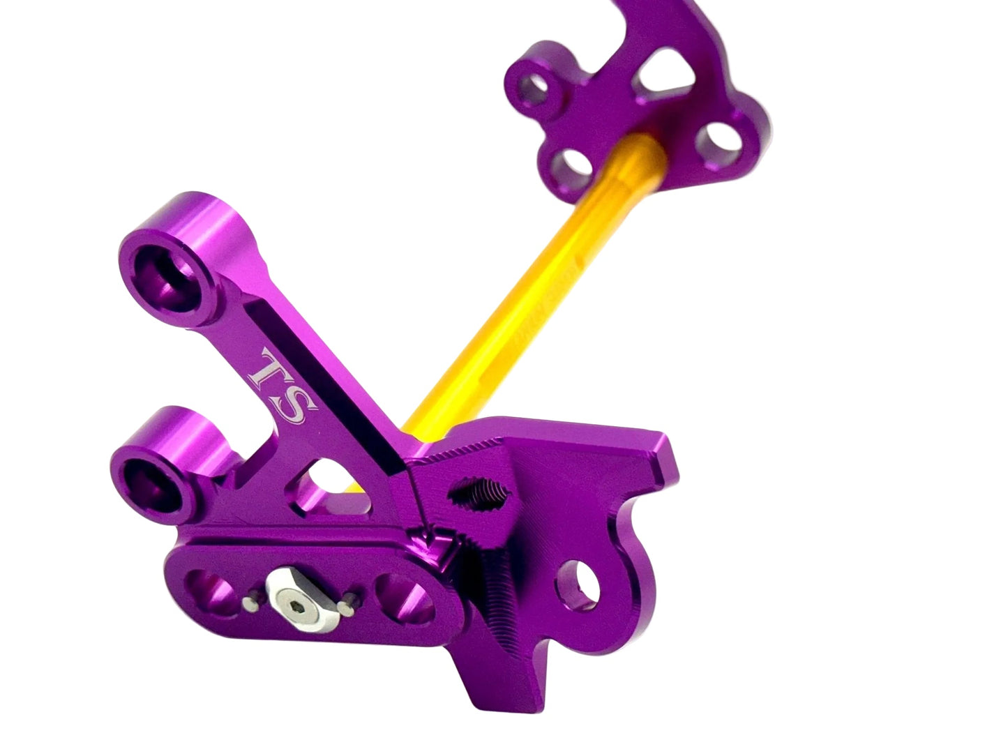 Custom CNC Aluminum Footpeg Bracket Assembly E-Ride Pro