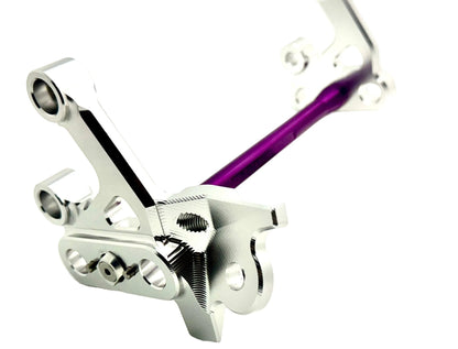Custom CNC Aluminum Footpeg Bracket Assembly E-Ride Pro