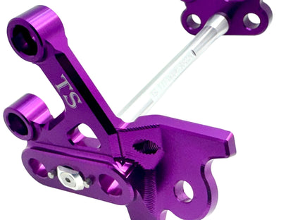 Custom CNC Aluminum Footpeg Bracket Assembly E-Ride Pro
