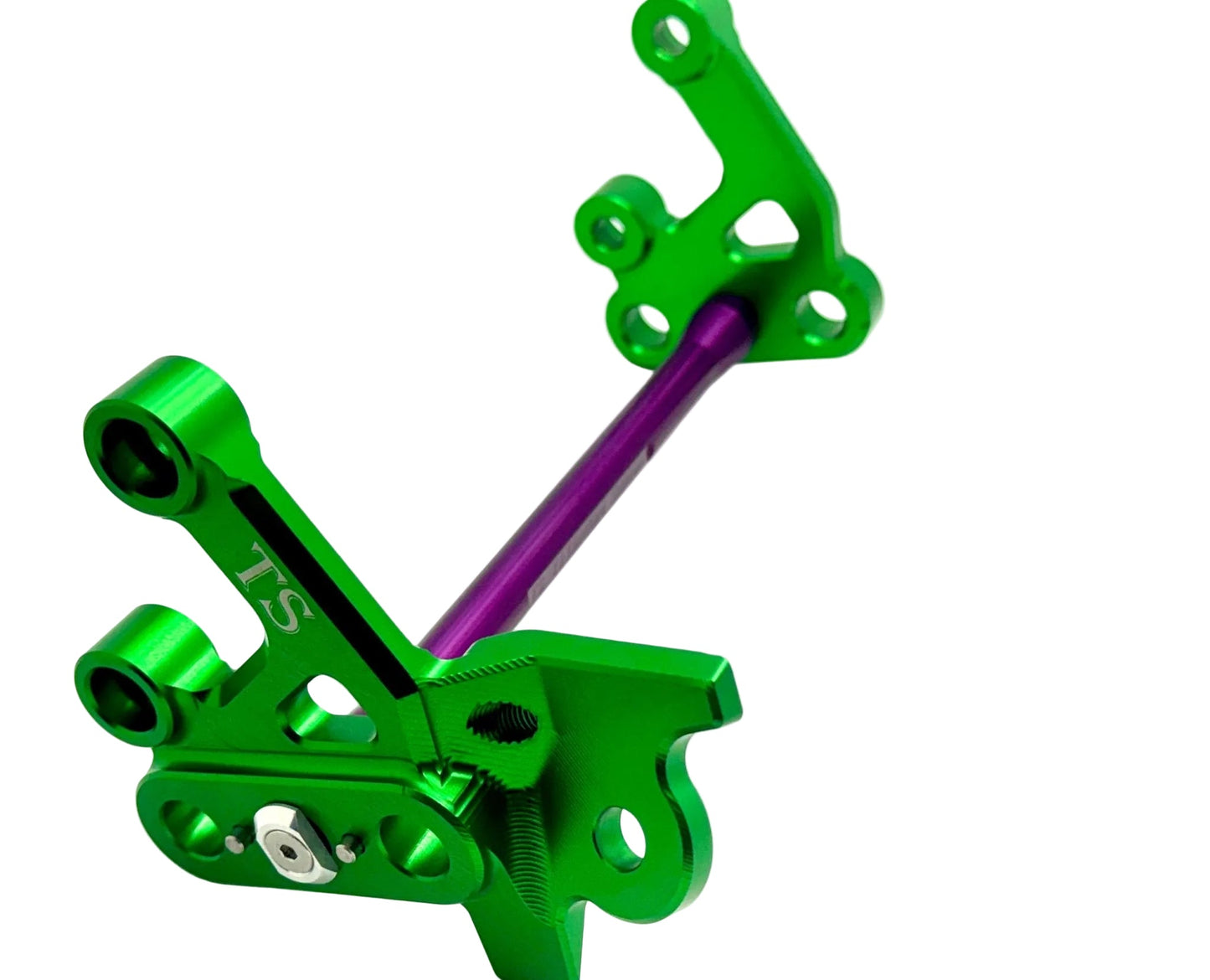 Custom CNC Aluminum Footpeg Bracket Assembly E-Ride Pro