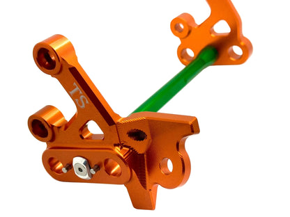 Custom CNC Aluminum Footpeg Bracket Assembly E-Ride Pro
