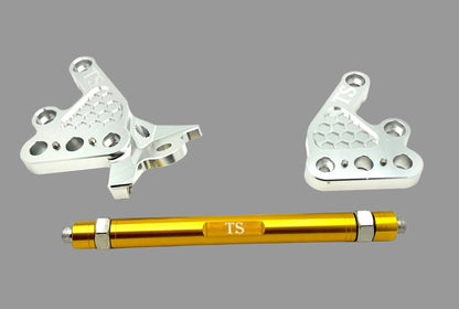 Custom CNC Aluminum Footpeg Bracket Assembly Talaria MX3, MX4