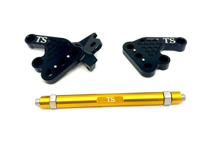 Custom CNC Aluminum Footpeg Bracket Assembly Talaria MX3, MX4