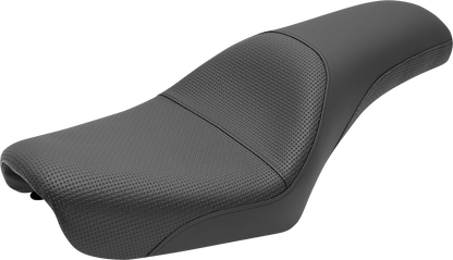 SADDLEMEN Profiler Basket-weave Seat - Black - FXDWG 804-05-147