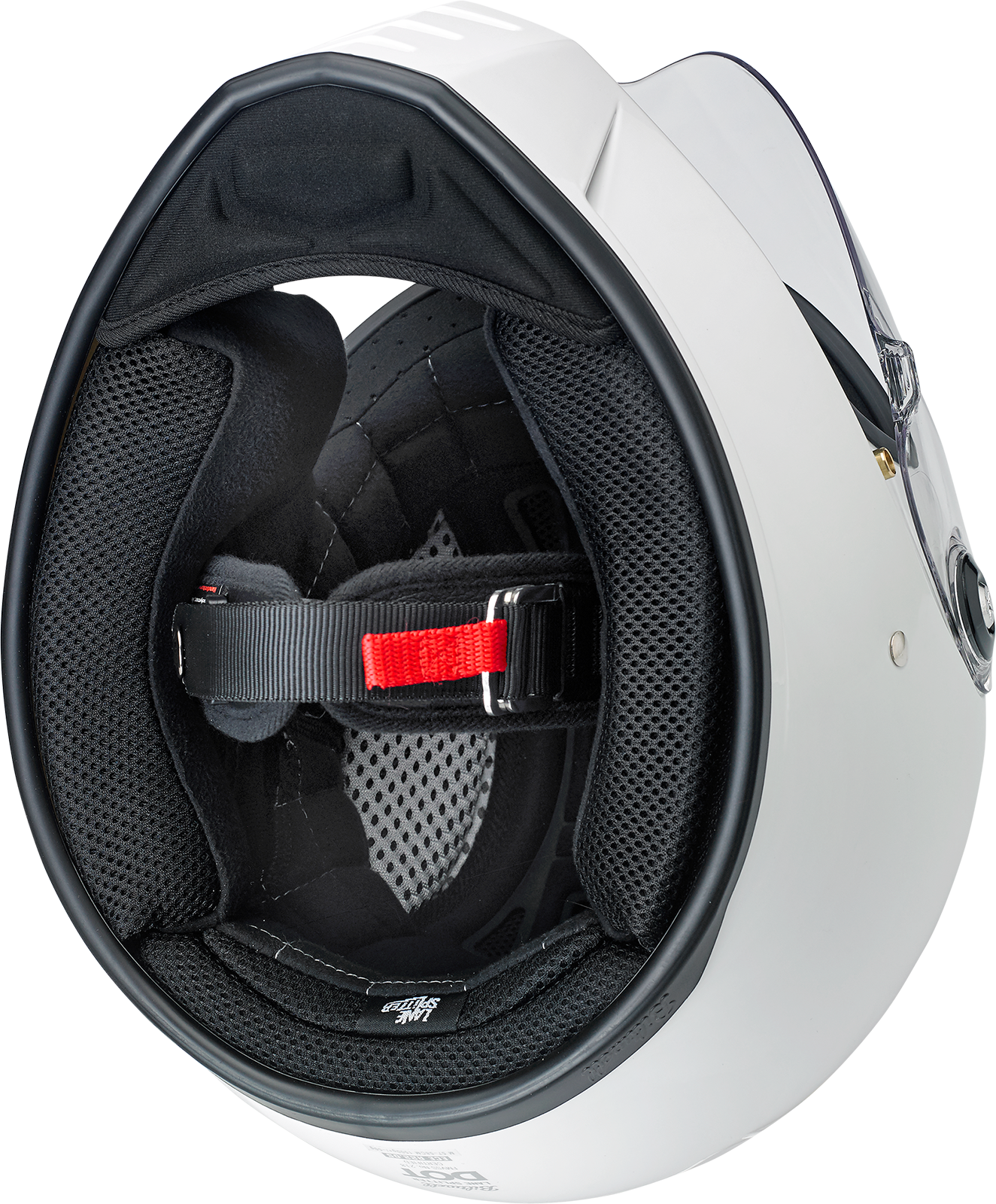 BILTWELL Lane Splitter Helmet - Gloss White - Small 1004-104-102