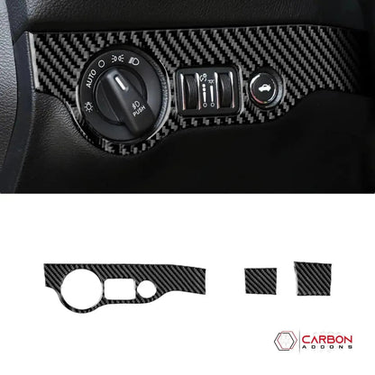 Dodge Charger 2015-2023 Headlight and Trunk Release Button Trim Overlay