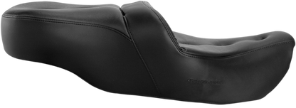 SADDLEMEN Pillow-Top Roadsofa Seat - Black - FLH/FLT '99-'07 897-06-181