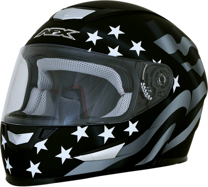 AFX FX-99 Helmet - Flag - Stealth - Large 0101-11358