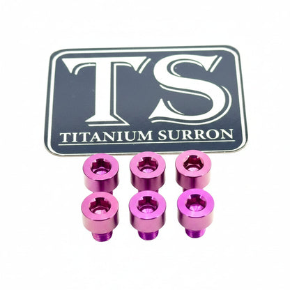 EBMX X9000 Heat Sink Titanium Bolt Kits (6)