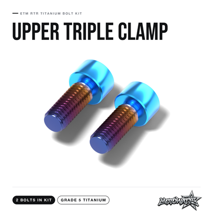 ETM RTR Full Titanium Bolt Kit