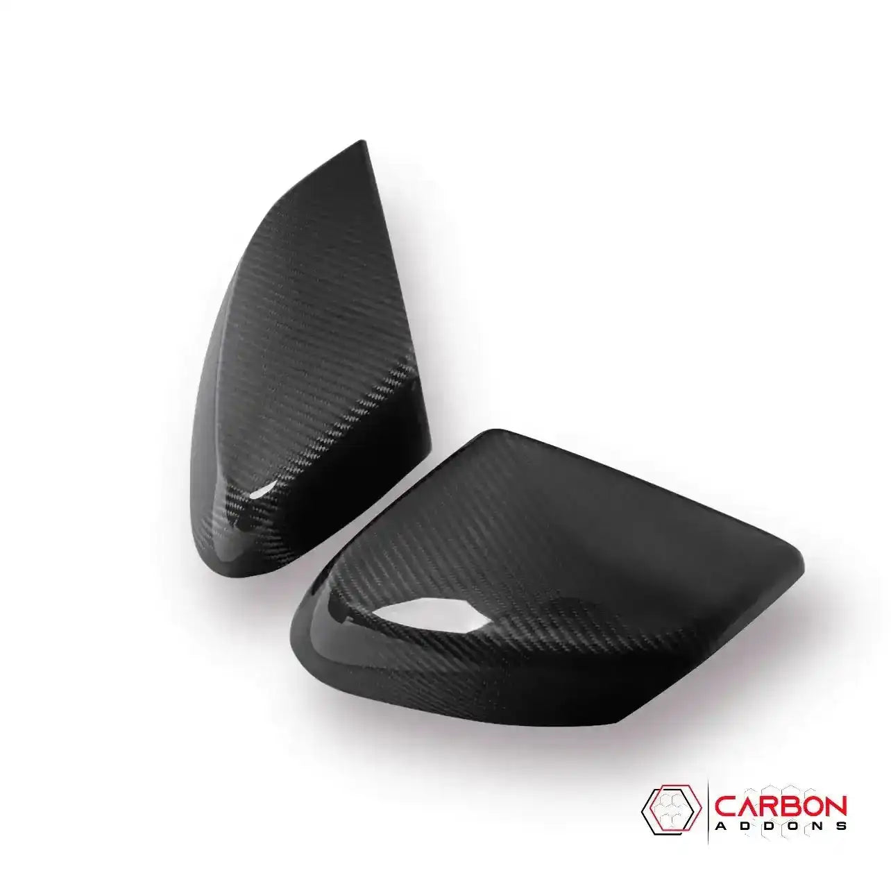 C8 Corvette Real Carbon Fiber Exterior Mirror Covers | Exterior Upgrade (2020–2026)