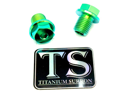 Titanium FastAce Forks Axle Bolts