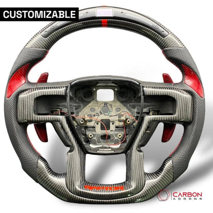 F150 2015-2020 Custom Carbon Fiber Steering Wheel