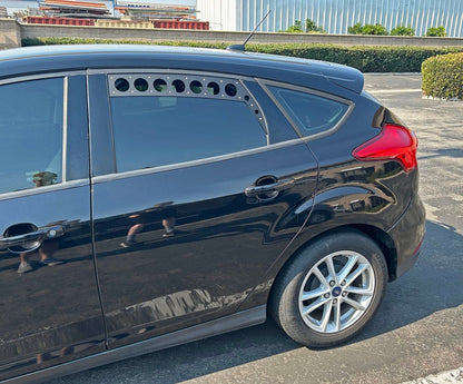 Ford Focus SE / ST / RS (2012-2018) Rear Window Vents (PAIR) - Hatchbacks