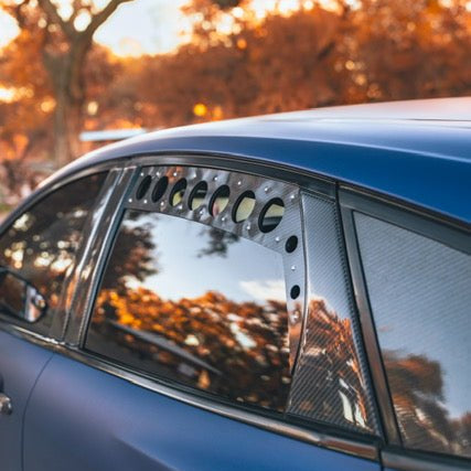 Ford Focus SE / ST / RS (2012-2018) Rear Window Vents (PAIR) - Hatchbacks
