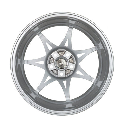 Foushee 18x9.5 +22mm 5x114.3 CB: 73.1 Color: Liquid Silver